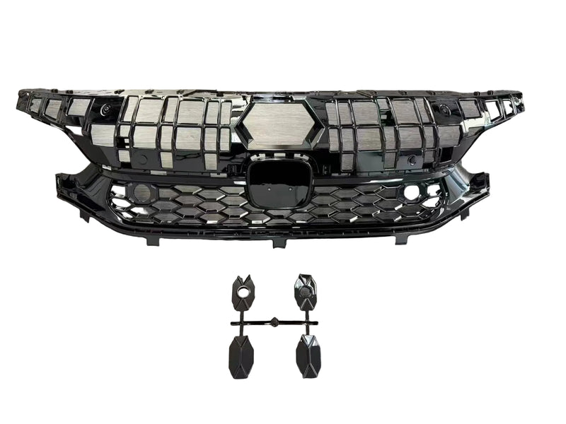 2022-2024 Honda Civic 4 Door Sedan Type-R Style Front Grille (Black)