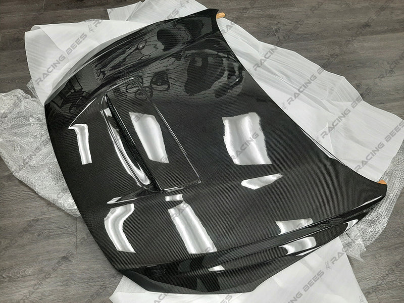 2014-2018 Mazda 3 Sedan/Hatchback MPS Style Hood (Carbon Fiber)