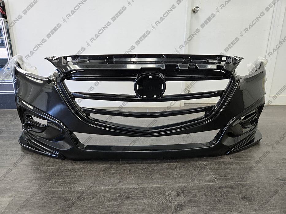 2017-2018 Mazda 3 Sedan/Hatchback KS Style Front Bumper