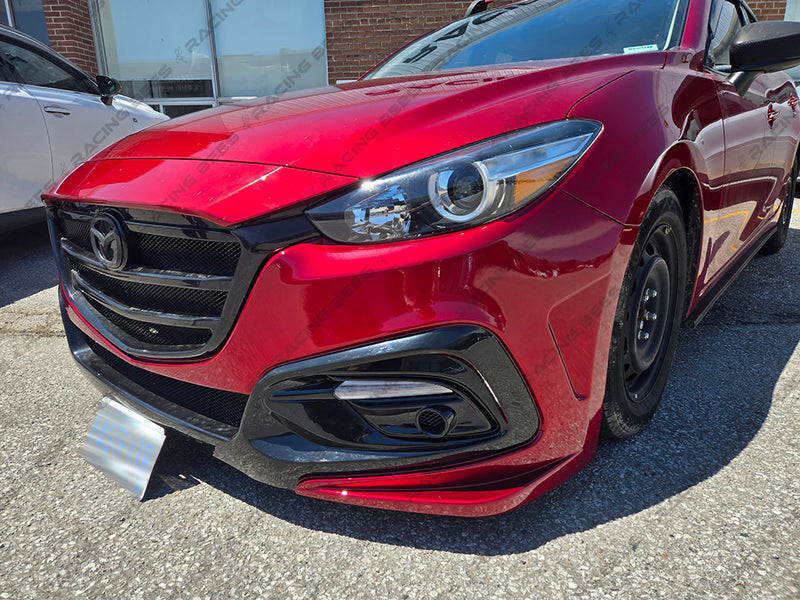2017-2018 Mazda 3 Sedan/Hatchback KS Style Front Bumper