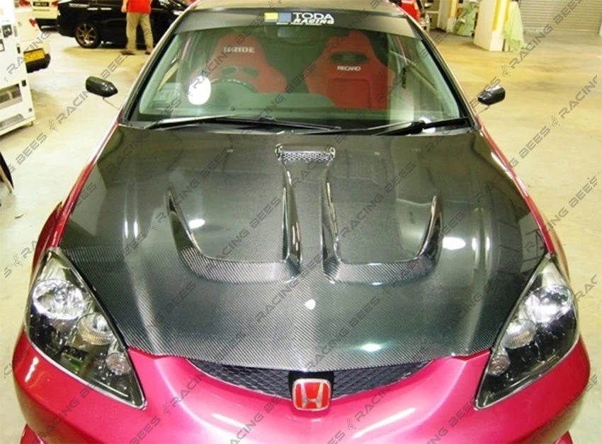 2002-2006 Acura RSX Mugen Style Hood (Carbon Fiber)