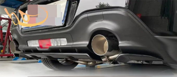 2022+ Subaru BRZ/Toyota GR86 ST Style Rear Lip/Diffuser (Black)