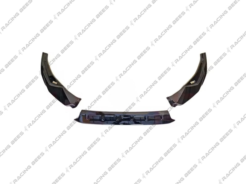 2022+ Audi 8Y A3 S-Line/S3 Models V Style Front Bumper Lip (Black)