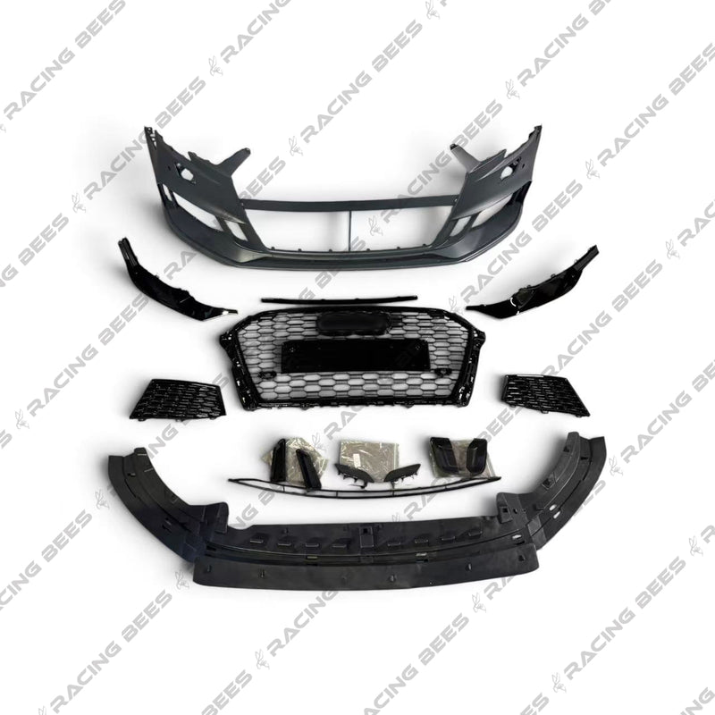 2017-2020 Audi A3/S3 8V RS3 Style Front Bumper Conversion