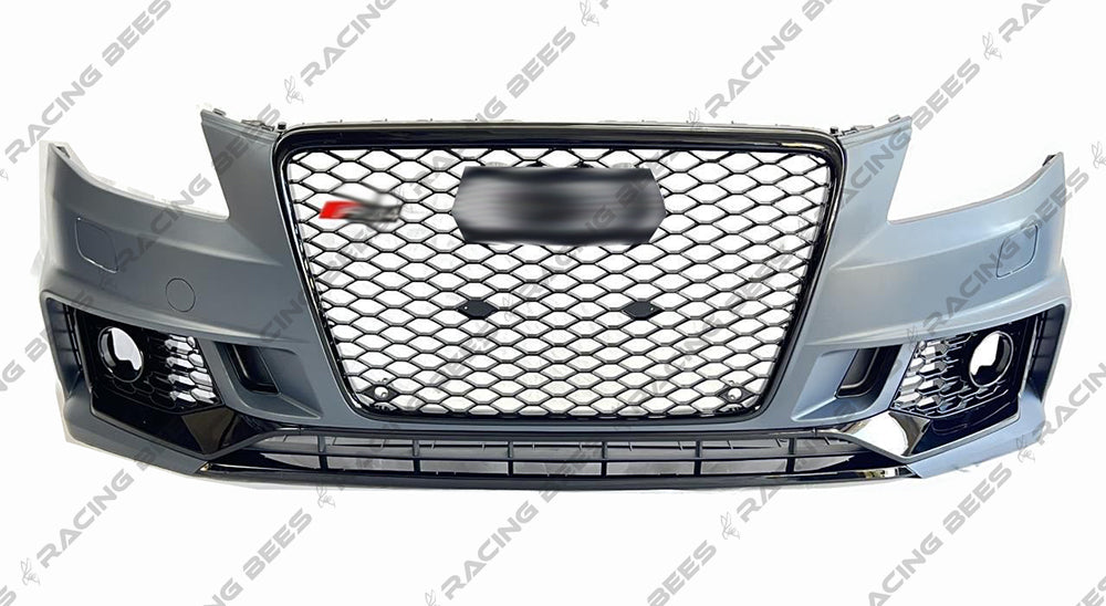 2009-2012 Audi A4 B8 RS4 V2 Style Front Bumper Conversion