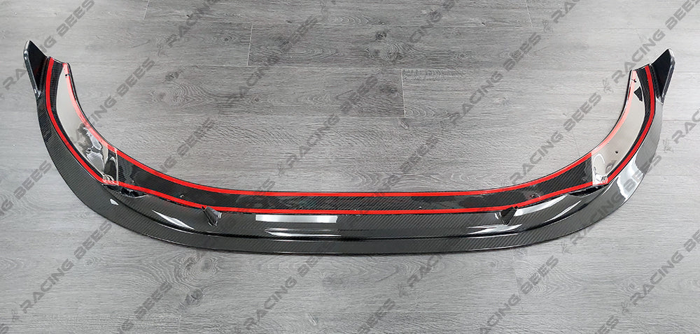 2020-2023 Audi A4/S4 B9.5 Front Bumper Lip (Carbon Fiber)