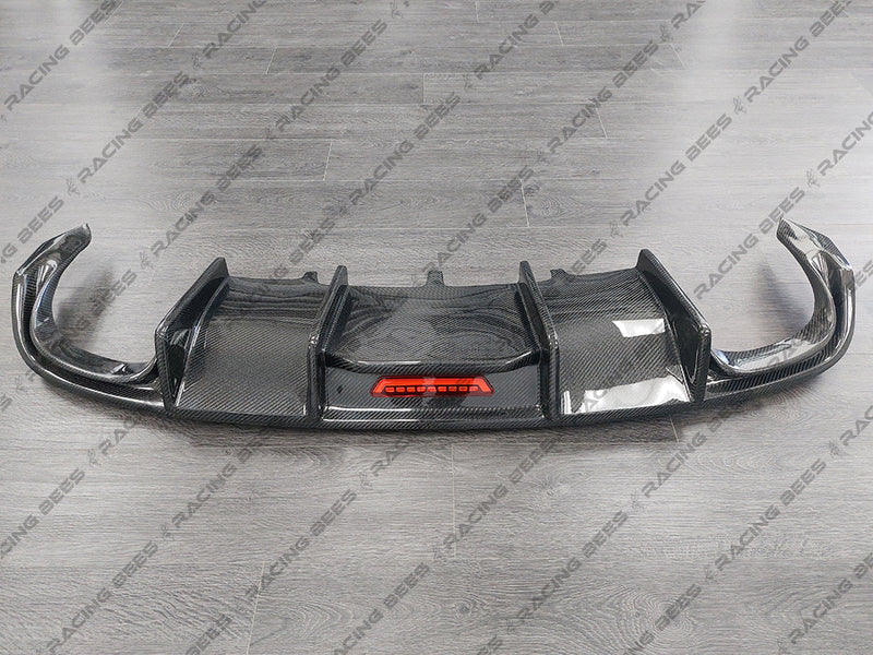 2013-2016 Audi B8.5 A5 S-Line/S5 BK Style Rear Diffuser (Carbon Fiber)