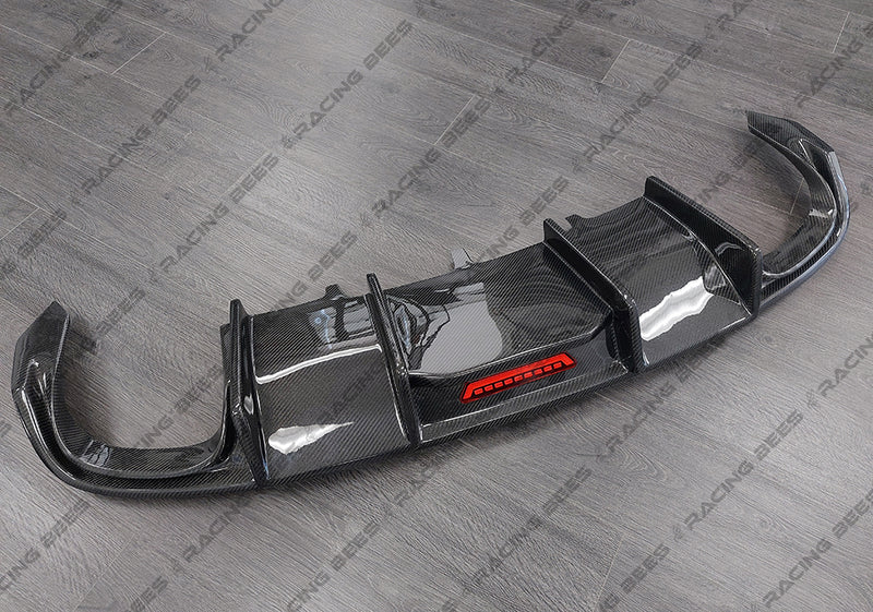 2013-2016 Audi B8.5 A5 S-Line/S5 BK Style Rear Diffuser (Carbon Fiber)
