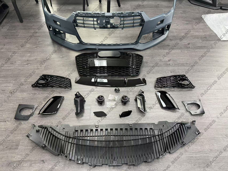 2016-2018 Audi A7 C7.5 RS7 Style Front Bumper Conversion