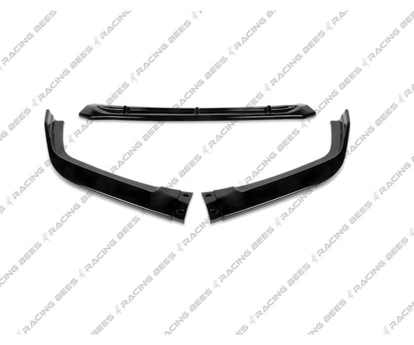 2016-2017 Honda Accord Sedan CS Style Front Bumper Lip (BLACK)