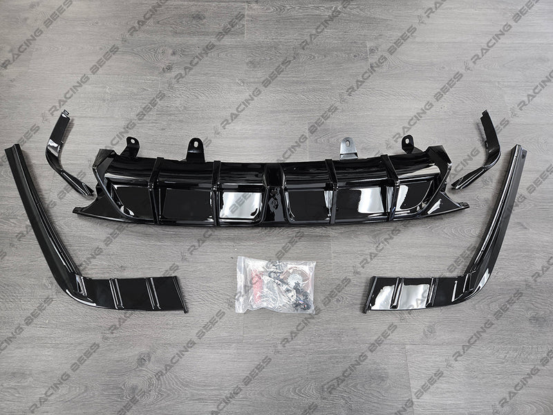 2018-2022 Honda Accord Sedan Yofer Rear Diffuser (Black)