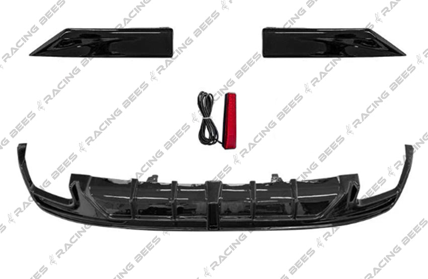 2023+ Honda Accord Sedan ACR Style Rear Bumper Diffuser (Black)