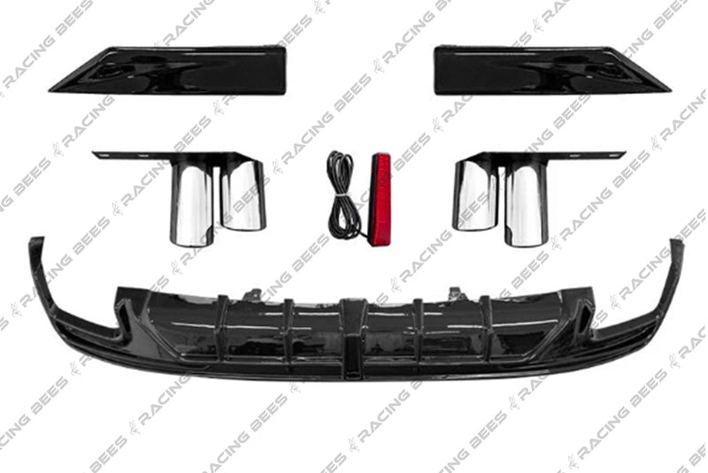 2023+ Honda Accord Sedan ACR Style Rear Bumper Diffuser (Black)