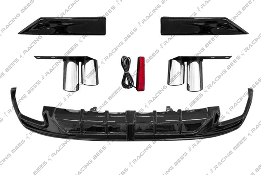 2023+ Honda Accord Sedan ACR Style Rear Bumper Diffuser (Black)