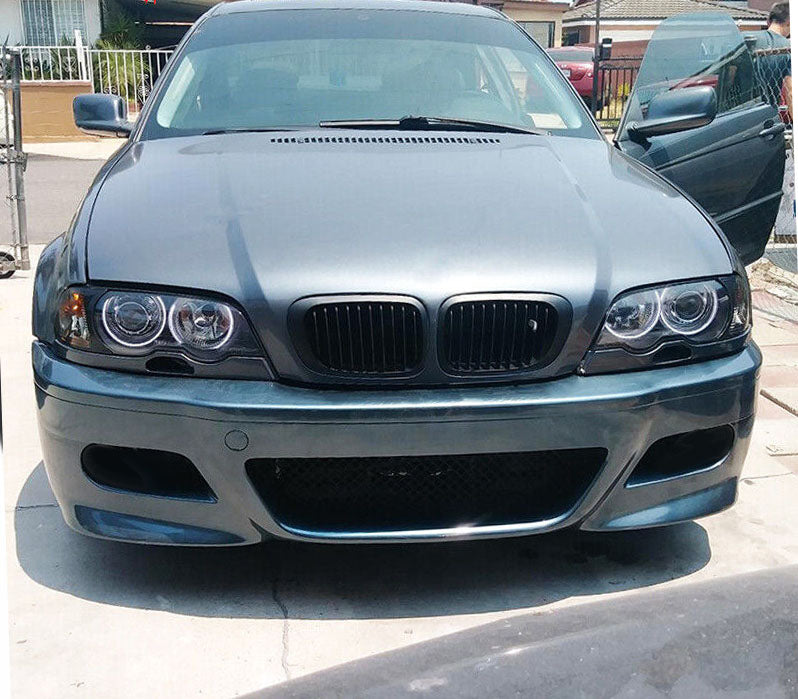 1999-2005 BMW E46 3 Series Sedan M3 Style Front Bumper Conversion