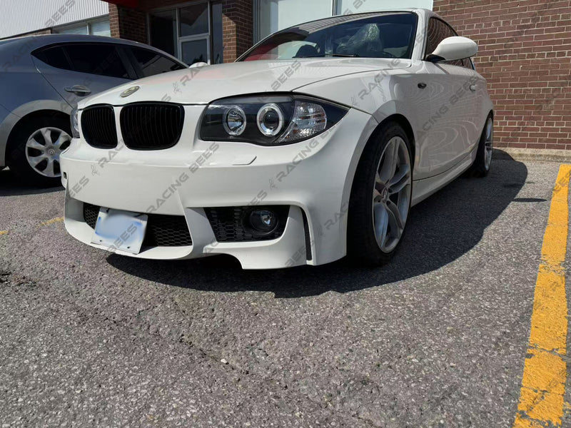 2008-2013 BMW E82 1 Series 2 Door 1M Style Front Bumper Conversion