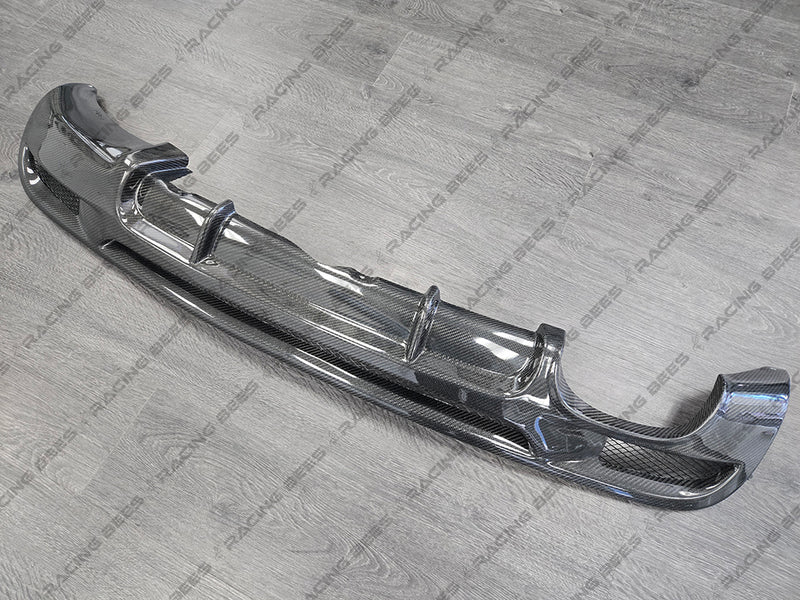 Imperfection/Open Box 2008-2013 BMW E82 1 Series 2 Door MT Style Rear Diffuser (Carbon Fiber)