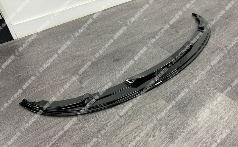 2009-2011 BMW E90 3 Series 4 Door M-Tech MP Style Front Bumper Lip (BLACK)