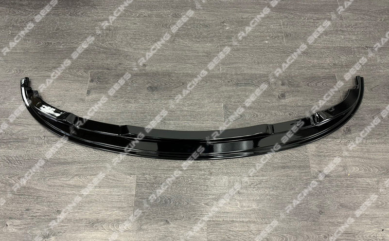 2009-2011 BMW E90 3 Series 4 Door M-Tech MP Style Front Bumper Lip (BLACK)