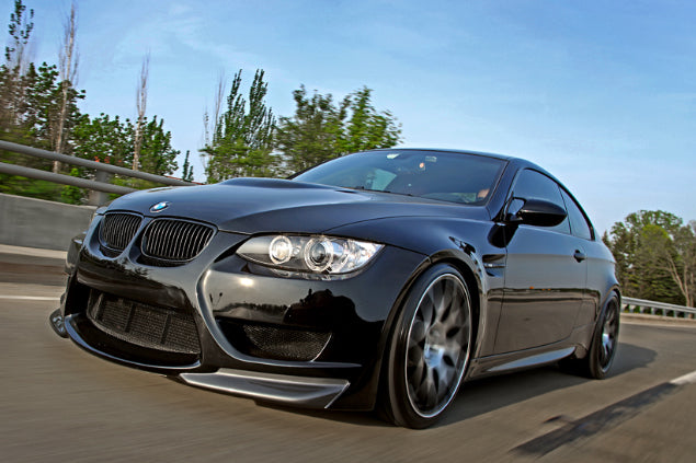 2007-2010 BMW E92/E93 3 Series 2 Door AMS Style Front Bumper Conversion + Splitters