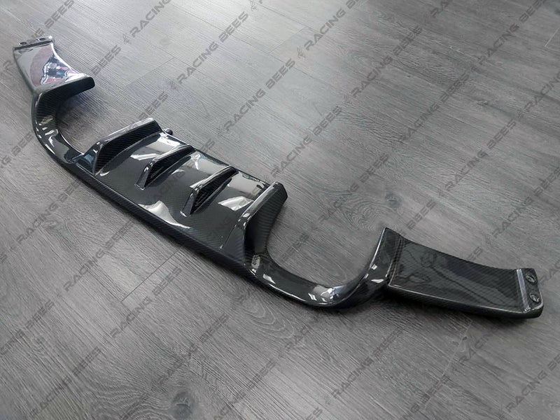 2008-2013 BMW E92 M3 2 Door HM Style Rear Diffuser (Carbon Fiber)