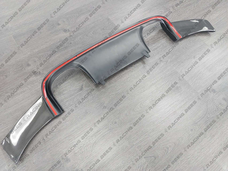 2008-2013 BMW E92 M3 2 Door HM Style Rear Diffuser (Carbon Fiber)