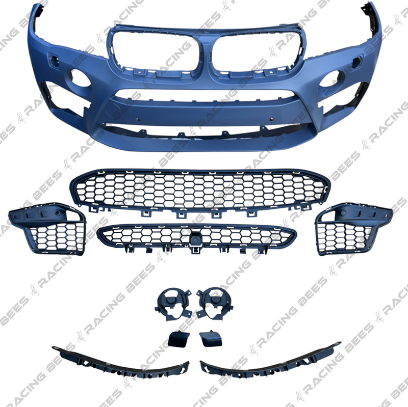 2014-2018 BMW F15 X5 SERIES X5M Style Front Bumper Conversion