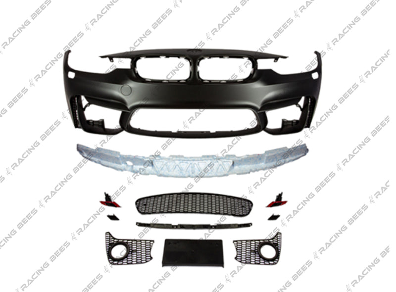 2012-2018 BMW F30 3 Series F80 M3 Style Front Bumper Conversion Type 1
