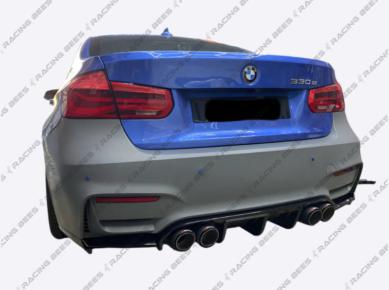 2012-2018 BMW F30 3 Series M3 Style Rear Bumper Conversion + Diffuser