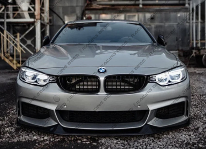 2014-2020 BMW F32/F33/F36 4 Series MAD Style Front Bumper Lip (Gloss Black)