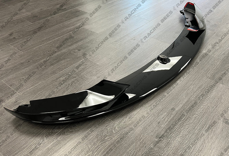 2014-2020 BMW F32/F33/F36 4 Series M-Performance Style Front Bumper Lip (Gloss Black-1 piece)