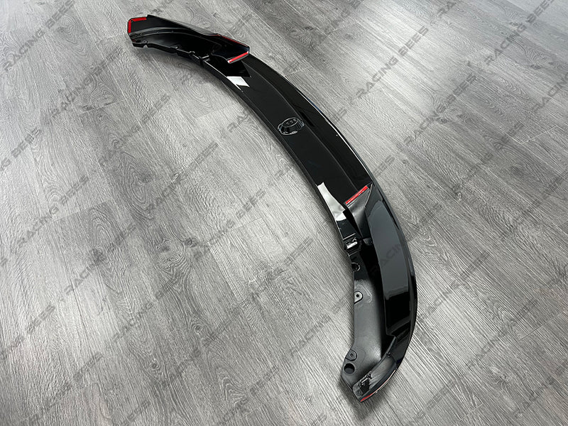 2014-2020 BMW F32/F33/F36 4 Series M-Performance Style Front Bumper Lip (Gloss Black-1 piece)