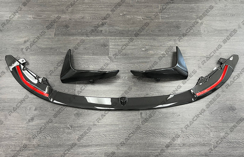 2015-2020 BMW F80/F82 M3/M4 MP Style Front Bumper Lip (Carbon Fiber)