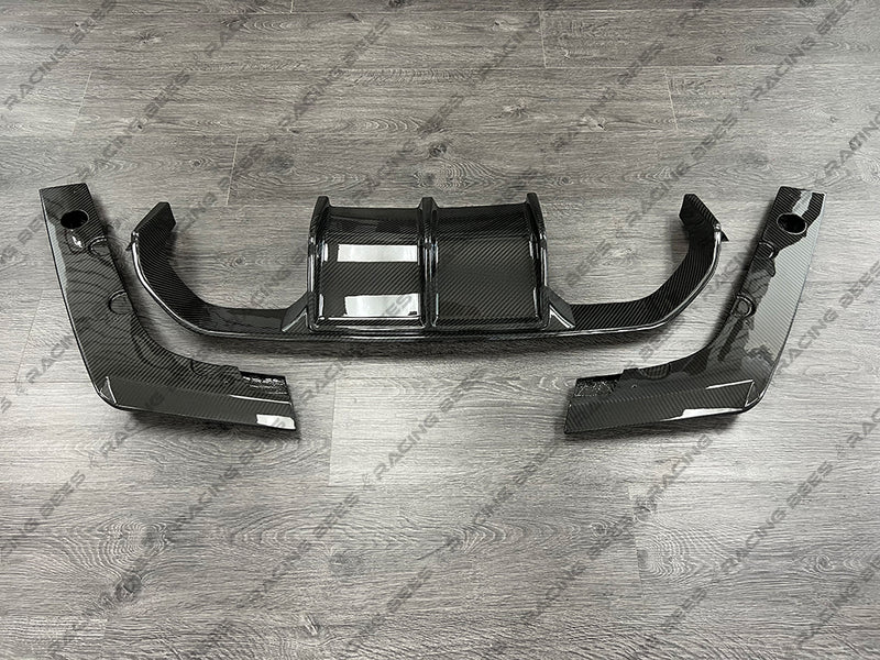 2015-2020 BMW F80/F82 M3/M4 V Style Rear Diffuser (Dry Carbon Fiber)
