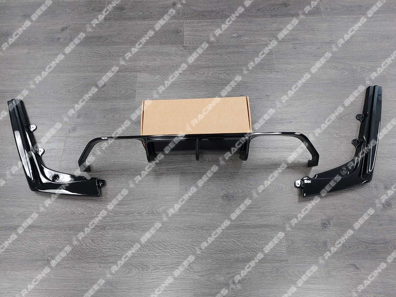 2015-2019 BMW F80/F82 M3/M4 V Style Rear Diffuser (Black)