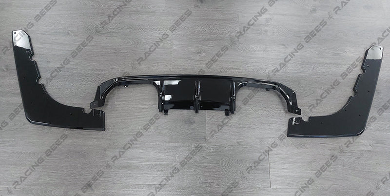 2015-2019 BMW F80/F82 M3/M4 MP Style Rear Diffuser (Black)
