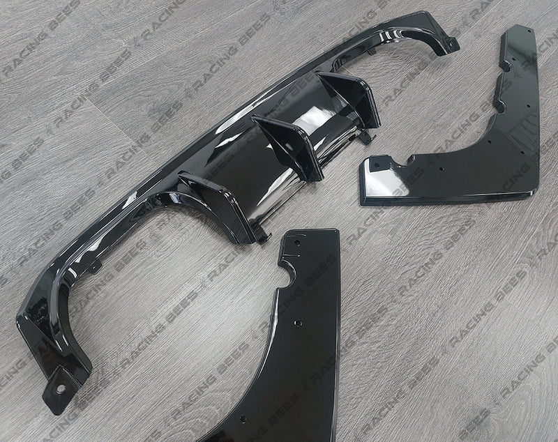 2015-2019 BMW F80/F82 M3/M4 MP Style Rear Diffuser (Black)