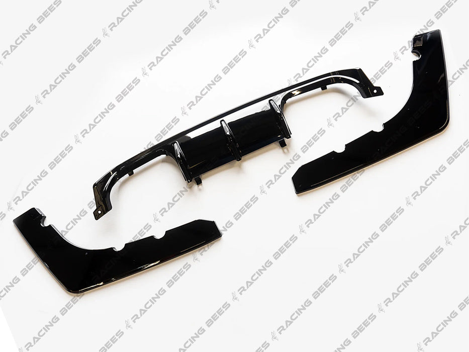 2015-2019 BMW F80/F82 M3/M4 MP Style Rear Diffuser (Black) — RACINGBEES