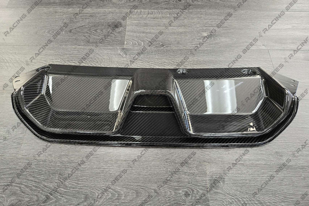 2018-2023 BMW F90 M5 CS Style Rear Bumper Diffuser (Carbon Fiber)