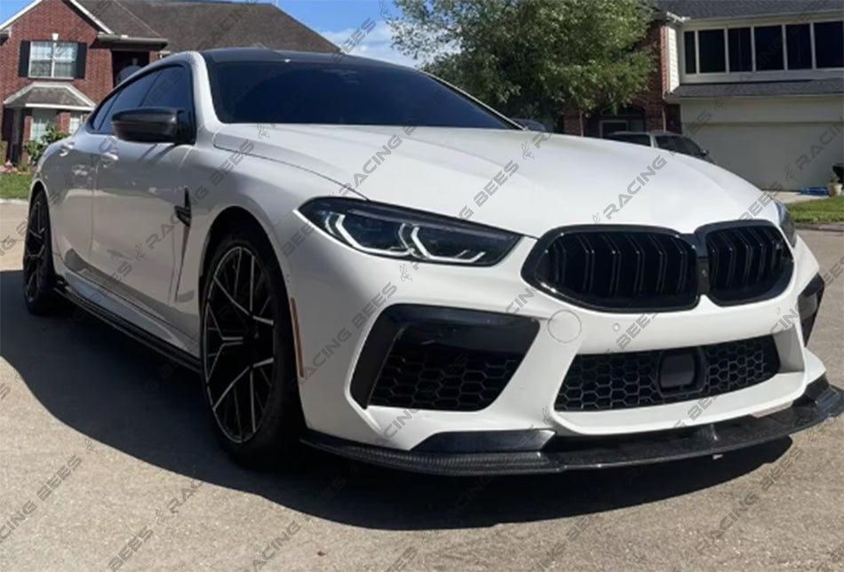 2020+ BMW F9X M8 AC Style Front Bumper Lip (Carbon Fiber)