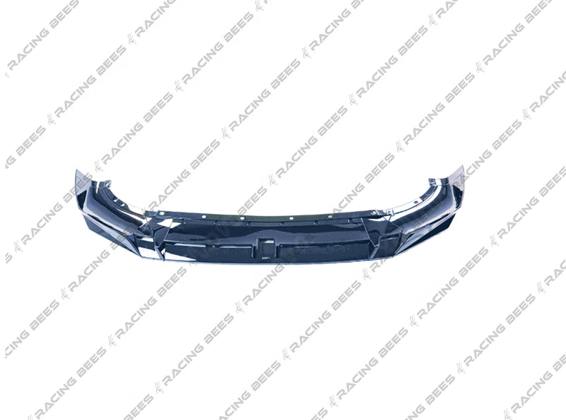 2022-2024 BMW G01 LCI X3 V Style Front Bumper Lip (Black)