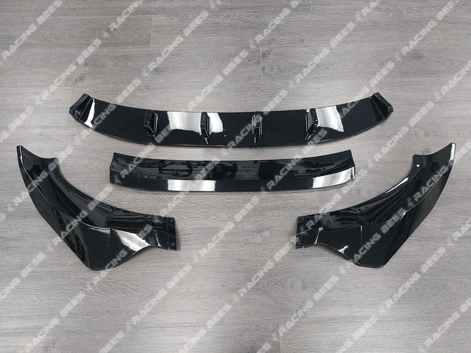 2018-2021 BMW G01/G02 X3/X4 MX Style Front Bumper Lip (Black)