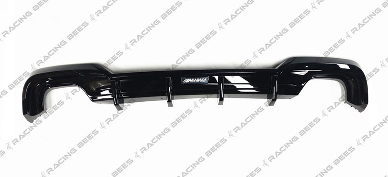 2019-2022 BMW G20 3 Series Akasaka Rear Diffuser (Quad Outlet)
