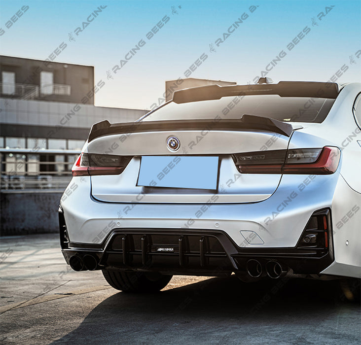 2023+ BMW G20 3 Series Akasaka Rear Diffuser (Quad Outlet)