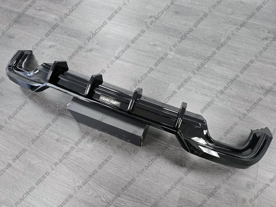 2019-2022 BMW G20 3 Series Akasaka Rear Diffuser (Quad Outlet)