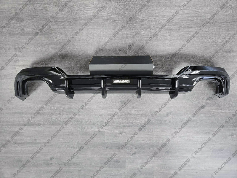 2019-2022 BMW G20 3 Series Akasaka Rear Diffuser (Quad Outlet)