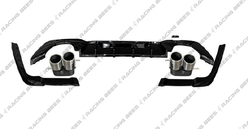 2019+ BMW G20 3 Series MP COM Style Rear Diffuser + TIPS