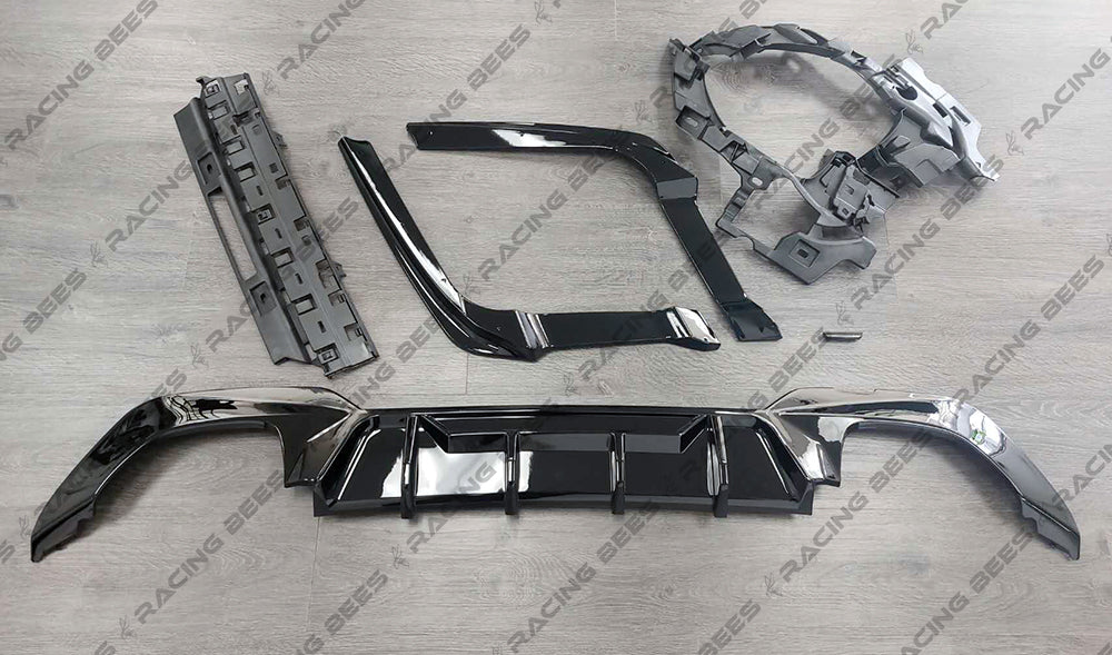 2019-2022 BMW G20 3 Series MP COM Style Rear Diffuser (Quad Outlet)