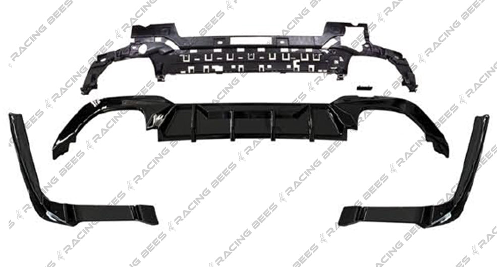 2019-2022 BMW G20 3 Series MP COM Style Rear Diffuser (Quad Outlet)