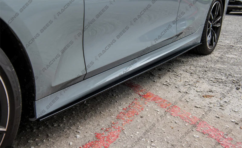 2019+ BMW G20 3 Series AC Style Side Skirts (Black)